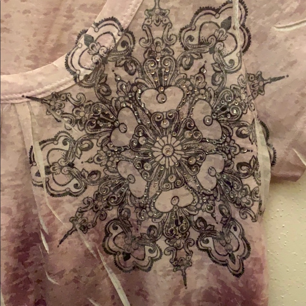 🐙Maurices Rhinestone Shirt - Picture 3 of 4
